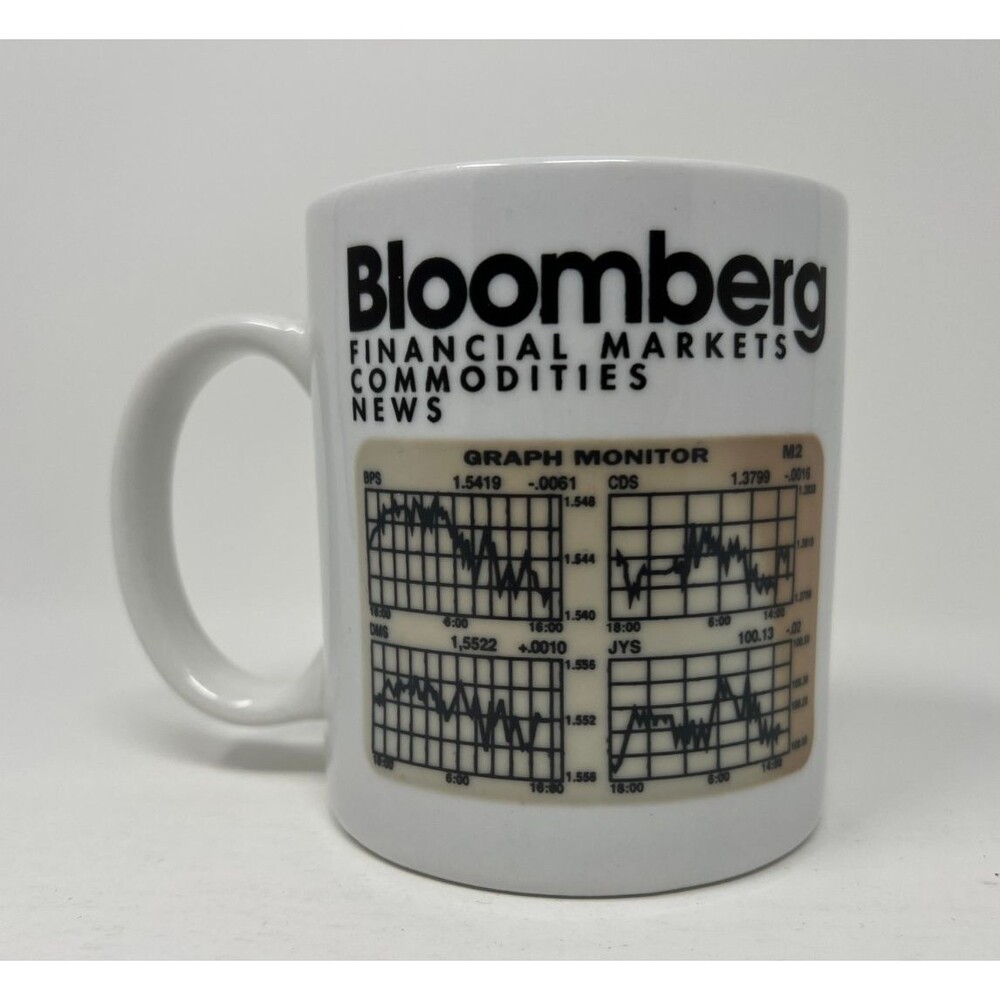 Bloomberg Financial Markets Commodities News Coffee Mug Heat Activated Stocks